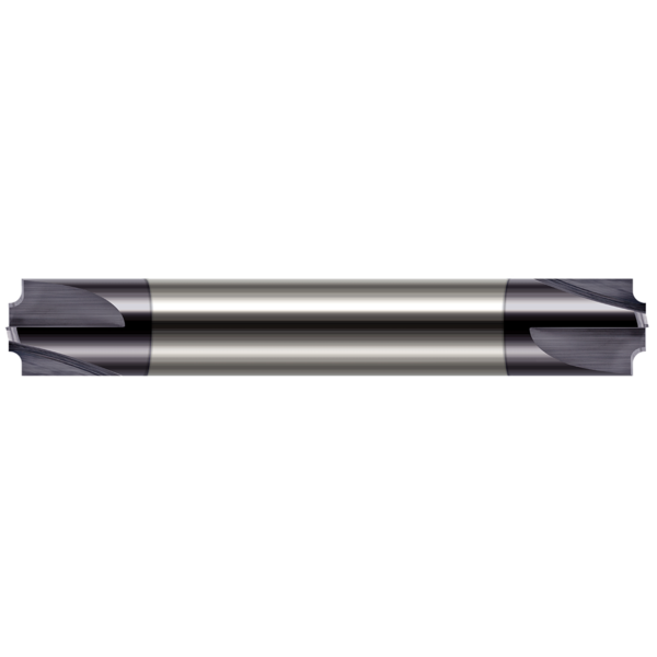 Harvey Tool Corner Rounding End Mill - 4 Flute - Unflared, 0.0600", Overall Length: 3" 44060-C3